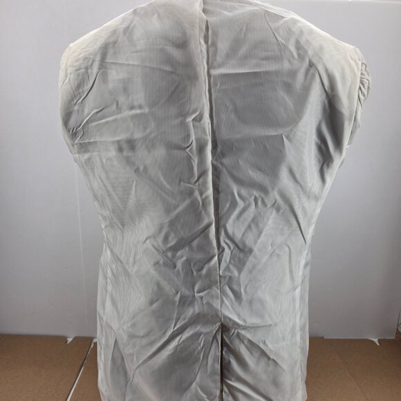 Jos A Bank Blazer Mens 44R Beige Linen Wool Sport Coat Lined 2 Button - Picture 6 of 10